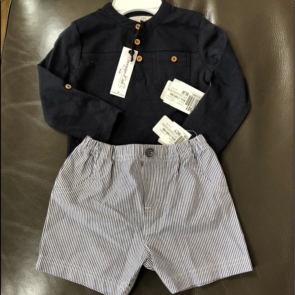 Sovereign Codes kids Shorts Set